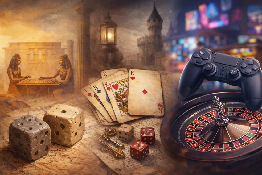 pelaaminen historiassa